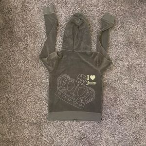 Green Juicy couture tracksuit